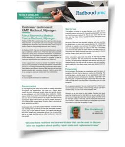 EN University Medical Center Radboud customer testimonial Mockup-1 EN University Medical Center Radboud customer testimonial Mockup-1