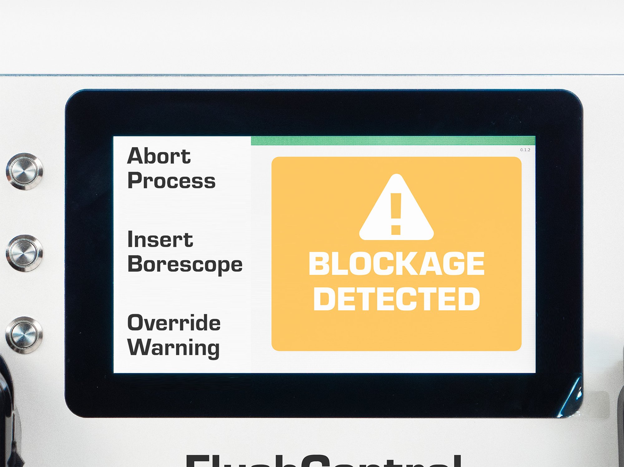 FlushControl Blockage detected FlushControl Blockage detected