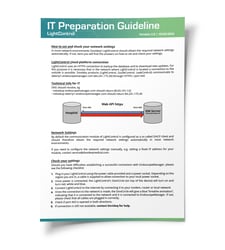IT preparation guide mockup