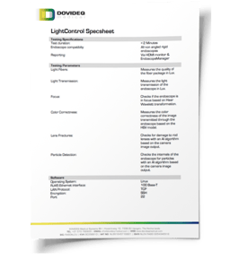 LightControl Specifications Mockup LightControl Specifications Mockup