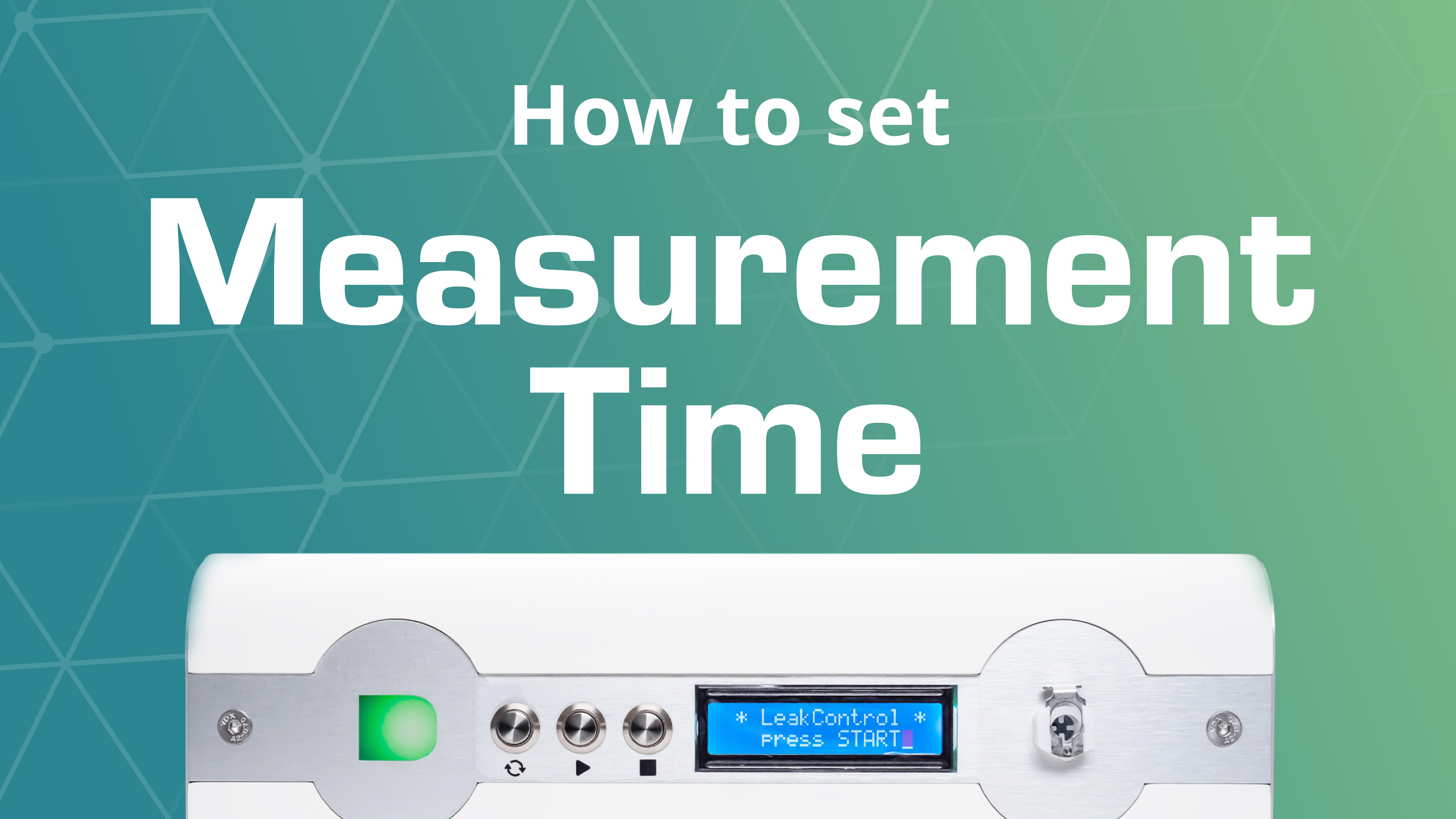 LeC Tutorial Thumbnail | Measurement Time
